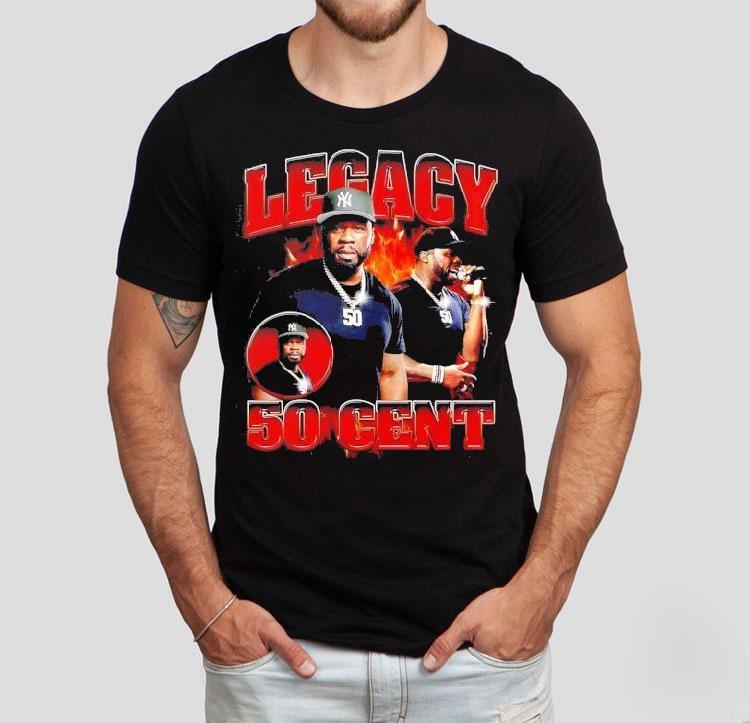 Legacy 50 Cent Graphic Shirt 4 Legacy Cent Graphic Tshirt