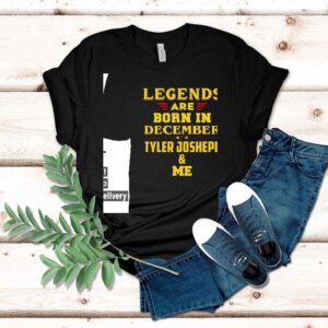 Legends Are Born In December Tyler Joseph Shirt