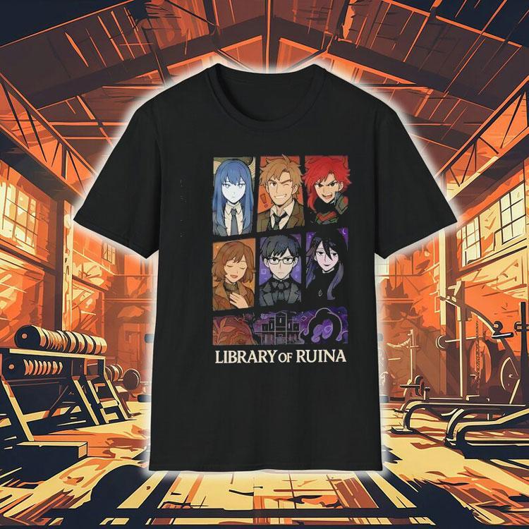 Library Of Ruina Comic Shirt 4 Library Of Ruina Comic Tshirt