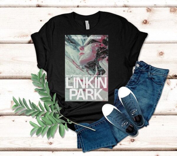 Linkin Park From Zero World Tour 2025 Berlin Germany Olympiastadion June 18th Shirt