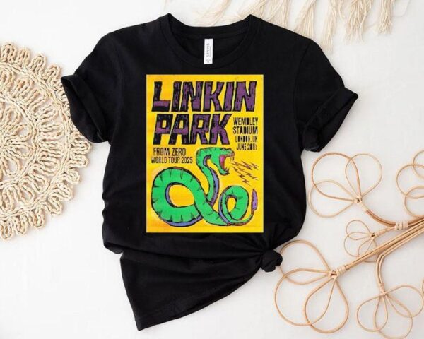 Linkin Park London Uk Show By Paul Insect At Wembley Stadium On June 28th From Zero World Tour 2025 Shirt