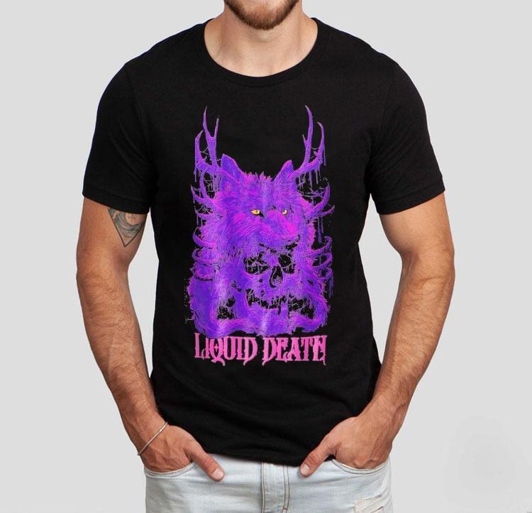 Liquid Death Deathwolf Shirt 4 Liquid Death Deathwolf Tshirt