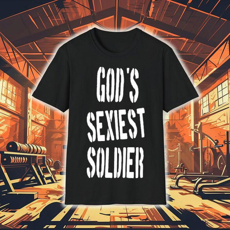 Lizzo Wearing God's Sexiest Soldier Shirt 4 Lizzo Wearing God S Sexiest Soldier Tshirt
