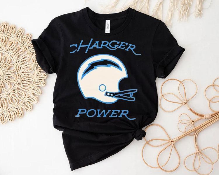 Los Angeles Chargers Charger Power Shirt 4 Los Angeles Chargers Charger Power Tshirt