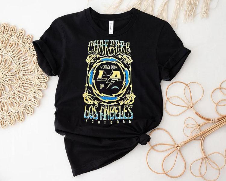 Los Angeles Chargers Football World Tour Shirt 4 Los Angeles Chargers Football World Tour Tshirt