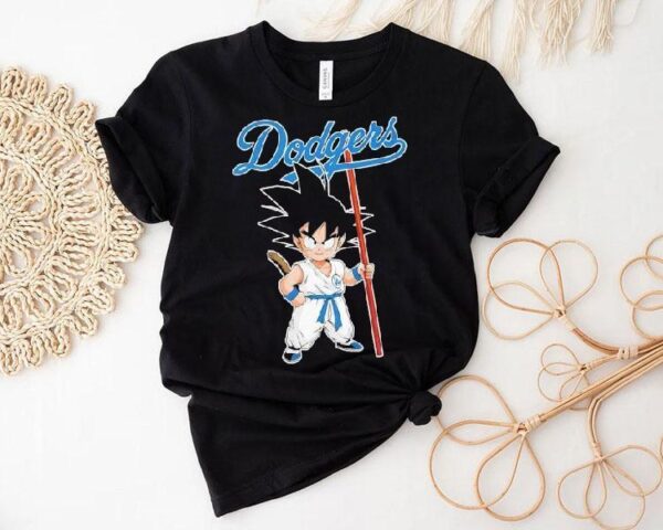 Los Angeles Dodgers Son Goku Dragon Ball Anime Shirt