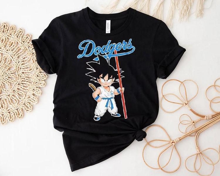Los Angeles Dodgers Son Goku Dragon Ball Anime Shirt 4 Los Angeles Dodgers Son Goku Dragon Ball Anime Tshirt