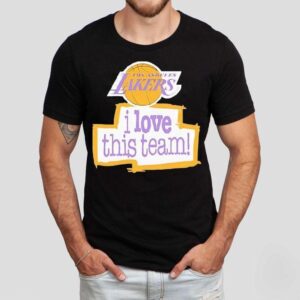 Los Angeles Lakers I Love This Team Shirt