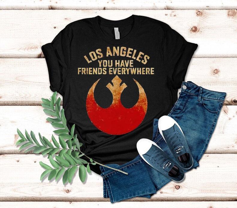 Los Angeles You Have Friends Everywhere Shirt 4 Los Angeles You Have Friends Everywhere Tshirt