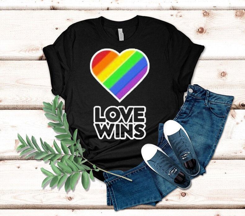 Love Wins Pride Rainbow Heart Shirt 4 Love Wins Pride Rainbow Hear Tshirt