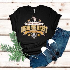 Lsu Ncaa Division I Baseball Super Regional 2025 The Greatest Show On Dirt Shirt