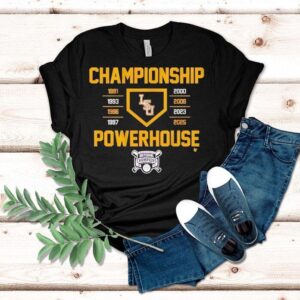 Lsu Tigers Baseball Championship Powerhouse 2025 Shirt