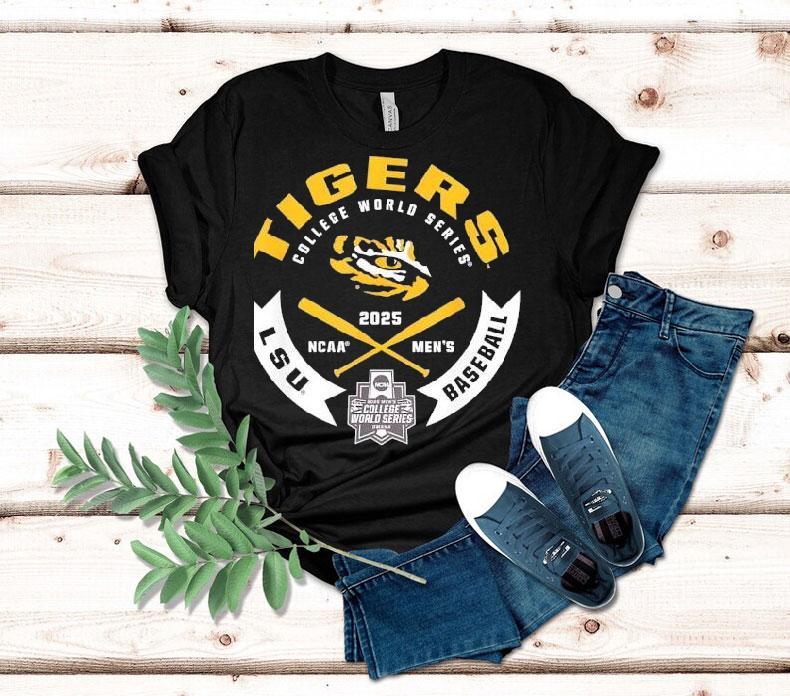 Lsu Tigers College World Series Ncaa 2025 Baseball Shirt 4 Lsu Tigers College World Series Ncaa Baseball Tshirt
