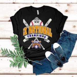 Lsu Tigers Eight Time Ncaa Baseball Men S College World Series Champions Tshirt
