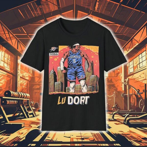Luguentz Dort Oklahoma City Thunder Basketball Comic Shirt