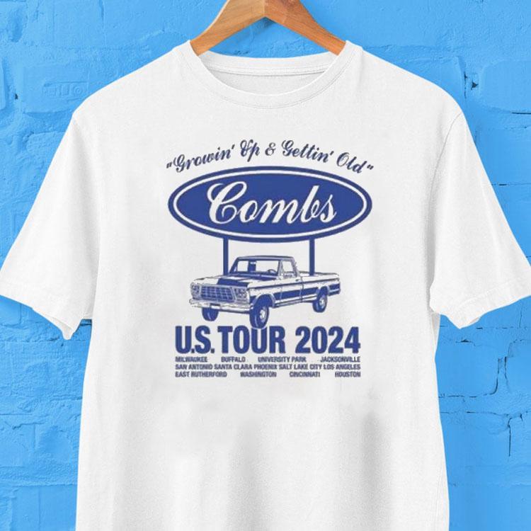 Luke Combs Automotive Repair Growin' Up And Gettin' Old Us Tour 2024 Shirt 2 Luke Combs Automotive Repair Growin Up And Gettin Old Us Tour Tshirt