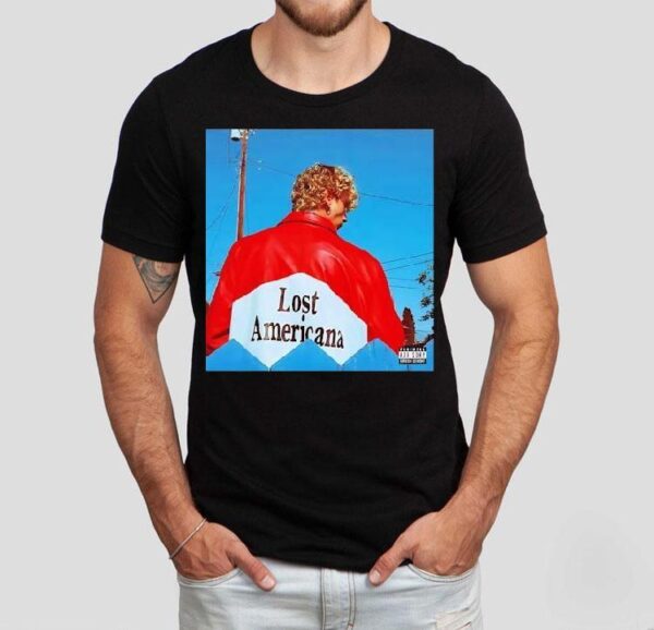 Machine Gun Kelly Mgk Lost Americana Photo Shirt