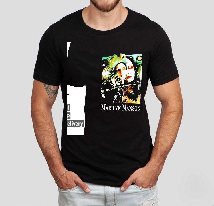 Marilyn Manson Horror Shirt 4 Marilyn Manson Horror Tshirt