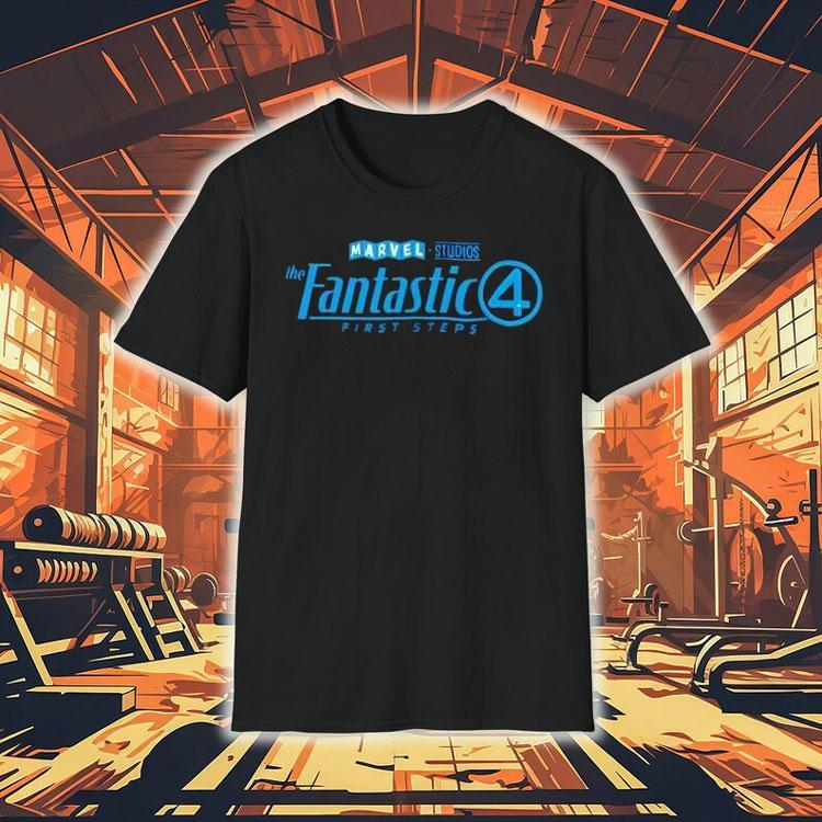 Marvel The Four First Steps Movie Logo Shirt 4 Marvel The Four First Steps Movie Logo Tshirt