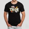 Marvel Thor Dimensional Sticker Motive Shirt