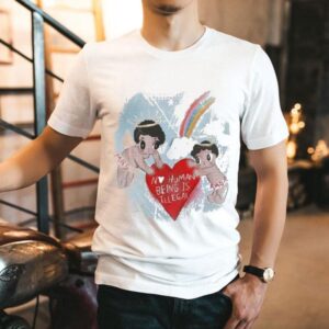 Mas Amor No Human Being Is Illegal Shirt