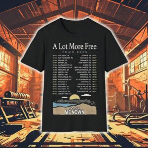 Max Mcnown A Lot More Free Us Tour 2025 Dates Shirt