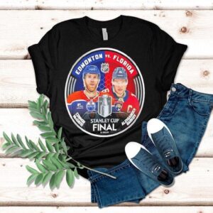 Mcdavid Edmonton Oilers Vs Barkov Florida Panthers Nhl Stanley Cup Final 2025 Shirt
