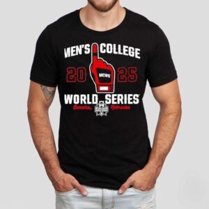 Men’s College World Series 2025 Ncaa Baseball 8-team Pennant Pullover Shirt
