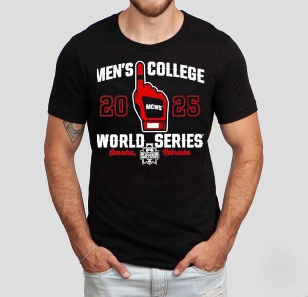 Men’s College World Series 2025 Ncaa Baseball 8-team Pennant Pullover Shirt