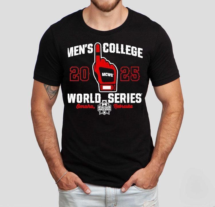 Men's College World Series 2025 Ncaa Baseball 8-team Pennant Pullover Shirt 4 Men S College World Series Ncaa Baseball Team Pennant Pullover Tshirt