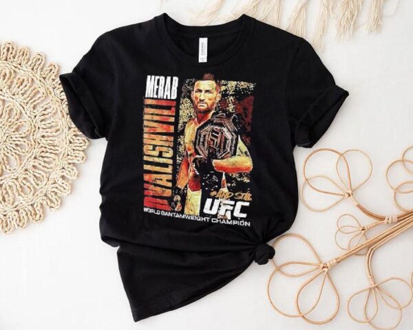 Merab Dvalishvili Ufc 316 #andstill World Men’s Bantamweight Champion Shirt