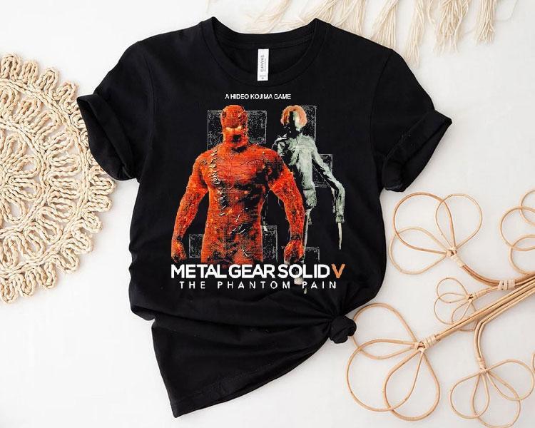 Metal Gear Solid V The Phantom Pain A Hideo Kojima Game Man On Fire Shirt 4 Metal Gear Solid V The Phantom Pain A Hideo Kojima Game Man On Fire Tshirt