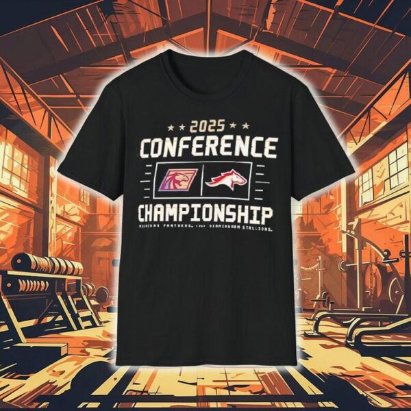 Michigan Panthers X Birmingham Stallions Conference Championship 2025 Shirt