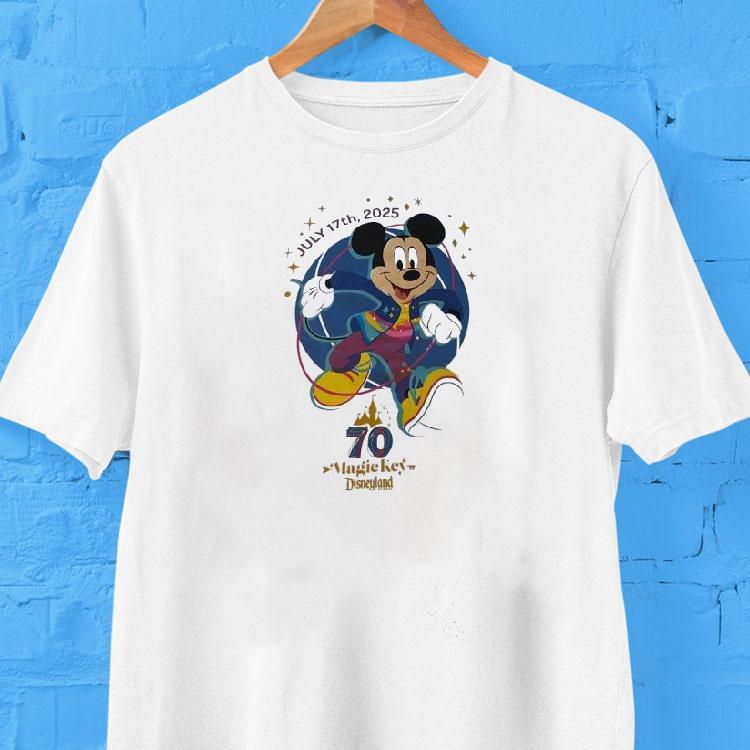 Mickey Mouse Disneyland July 17th 2025 Shirt 2 Mickey Mouse Disneyland July Th Tshirt