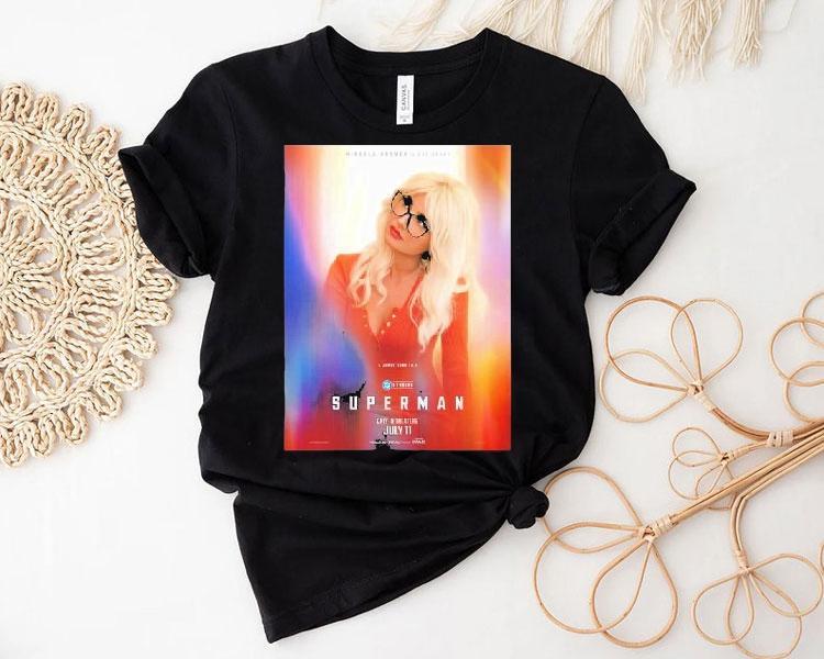 Mikaela Hoover As Cat Grant Superman July 11 2025 Dc Studios Shirt 4 Mikaela Hoover As Cat Grant Superman July Dc Studios Tshirt