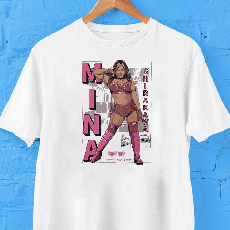 Mina Shirakawa Everybody Wants Mina Shirt 2 Mina Shirakawa Everybody Wants Mina Tshirt