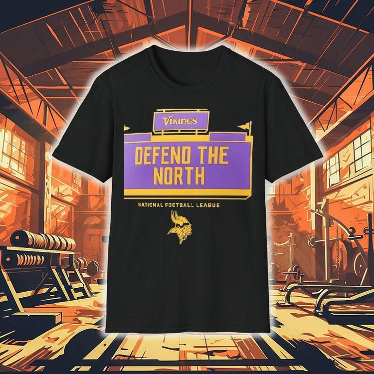 Minnesota Vikings Defend The North National Football League 2025 Shirt 4 Minnesota Vikings Defend The North National Football League Tshirt