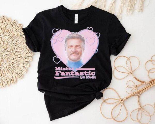 Mister Fantastic Reed Richards The Fantastic Four Heart Shirt