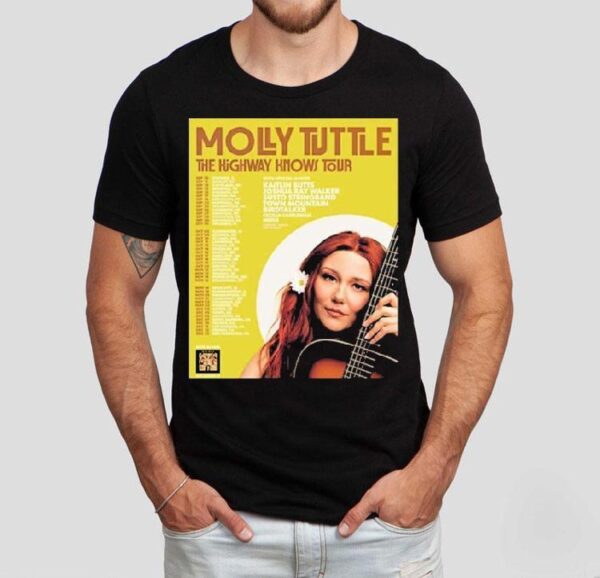 Molly Tuttle The Highway Knows Tour 2025 Dates Shirt