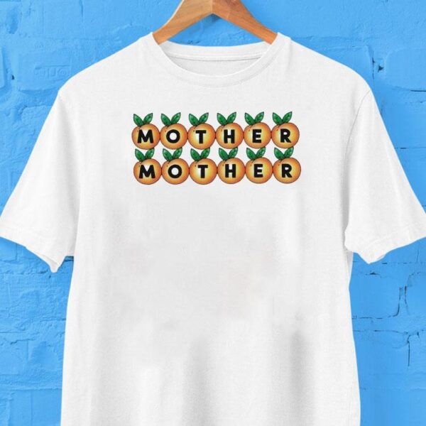 Mother Mother Peach Logo Shirt