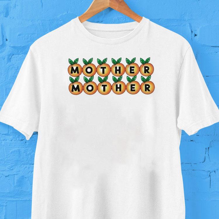 Mother Mother Peach Logo Shirt 2 Mother Mother Peach Logo Tshirt