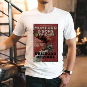 Mumford Sons Friends 2025 Railroad Revival Eagle Train Shirt