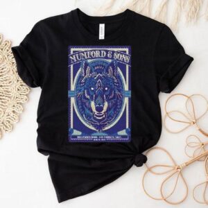 Mumford Sons Tour Hollywood Bowl Los Angeles, Ca 2025 Wolf Shirt