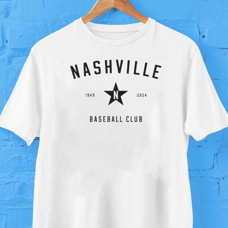 Nashville Stars Baseball Club 1949 2024 Shirt 2 Nashville Stars Baseball Club Tshirt