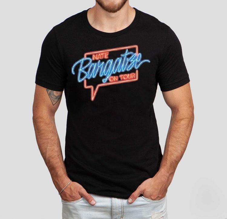 Nate Bargatze On Tour Neon Sign Shirt 4 Nate Bargatze On Tour Neon Sign Tshirt