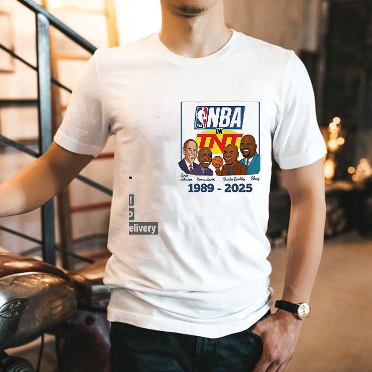 Nba On Tnt Basketball Tv Show 1989 2025 Caricatures Shirt 2 Nba On Tnt Basketball Tv Show Caricatures Tshirt