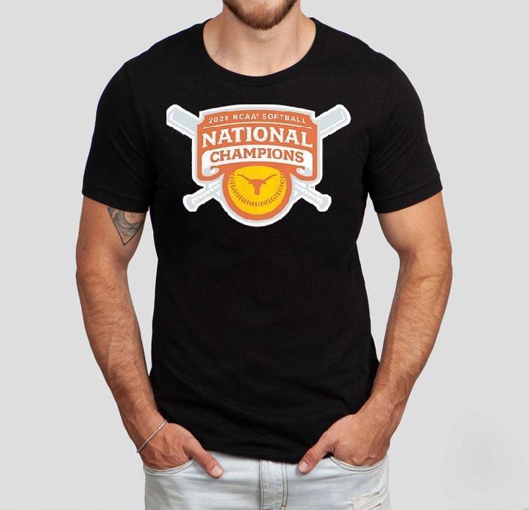 Ncaa Softball National Champions Texas Longhorns 2025 Logo Shirt 4 Ncaa Softball National Champions Texas Longhorns Logo Tshirt