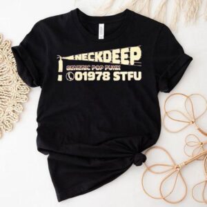 Neck Deep Generic Pop Punk Extinguisher Stfu Shirt