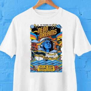 Neon Dreams Eu + Uk 2025 Tour Shirt