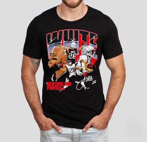New England Patriots James White Signature Shirt